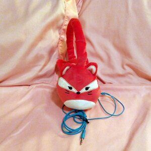 Squishmallow Fifi the Fox Plush Wired Headphones